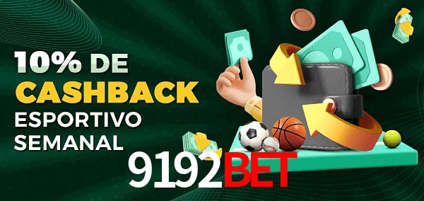 10% de bônus de cashback na 9192bet